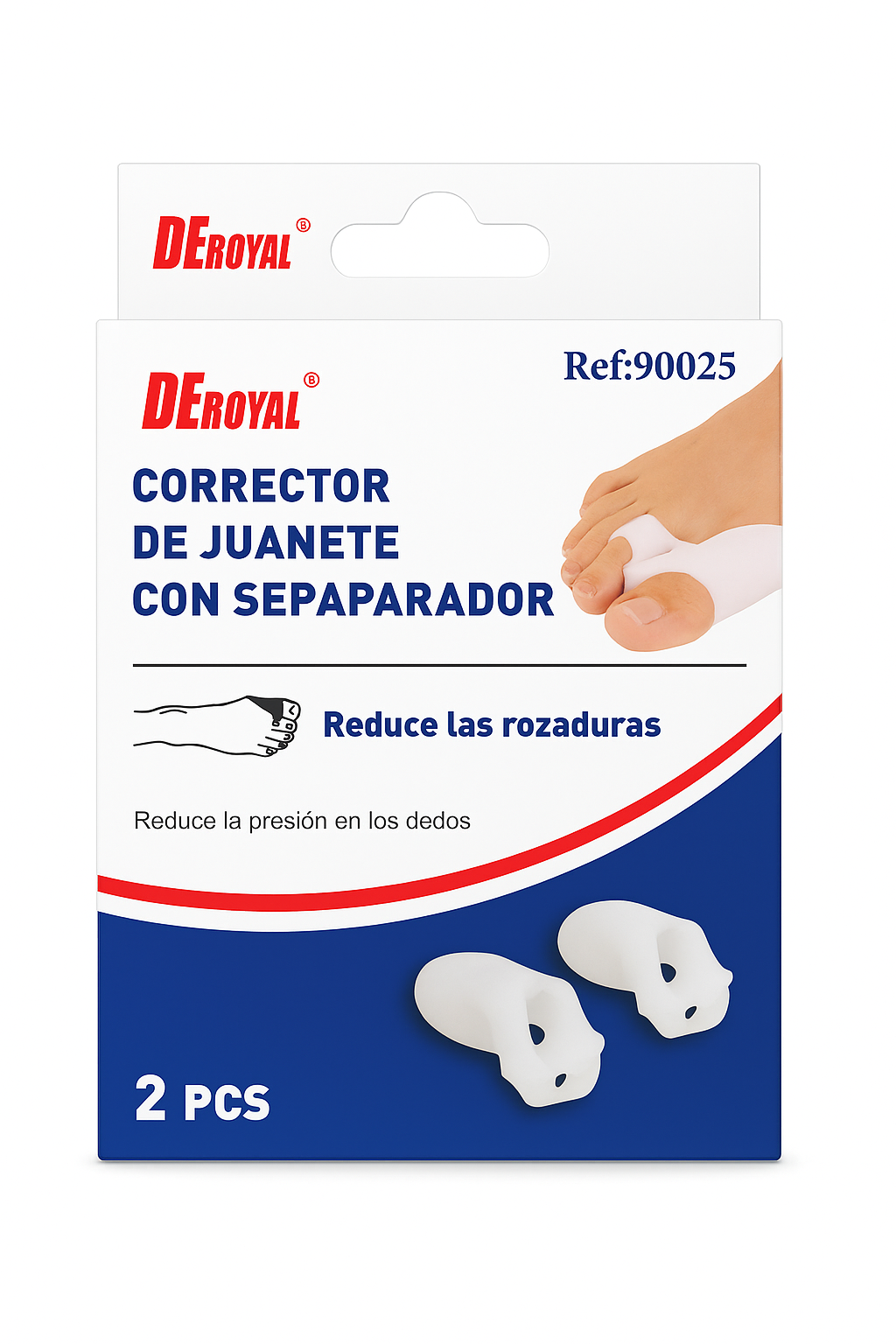 CORRECTOR DE JUANETE CON SEPARADOR