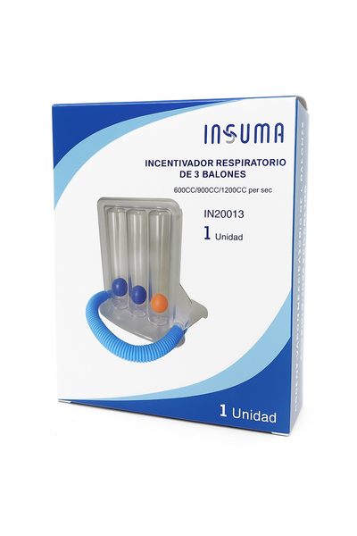 INCENTIVADOR RESPIRATORIO 3 BOLONES