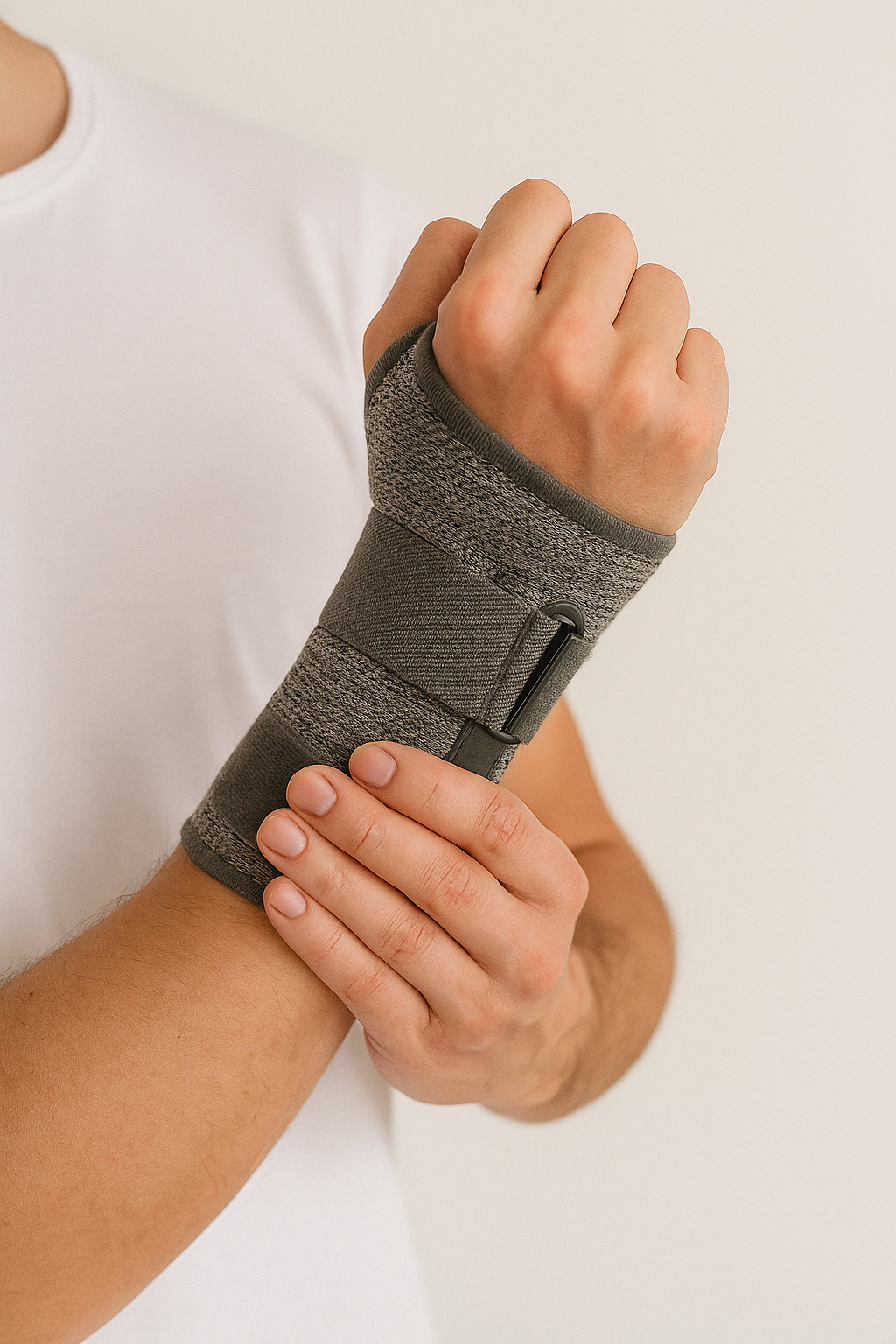 MUÑEQUERA AMBIDIESTRA CON FERULA PALMAR